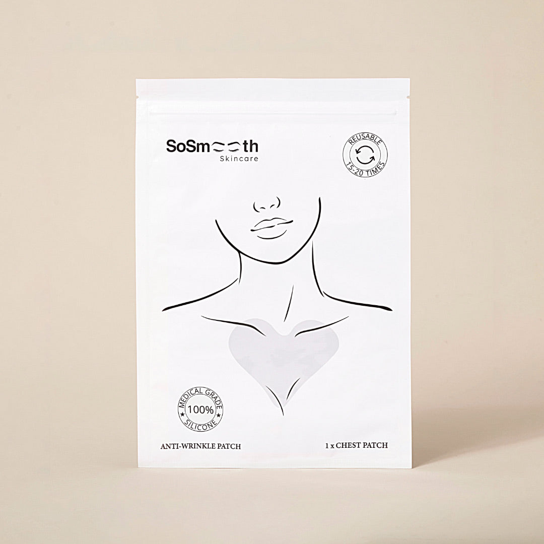 Anti Wrinkle Patches: Silicone Pads Chest – SoSmooth Skincare