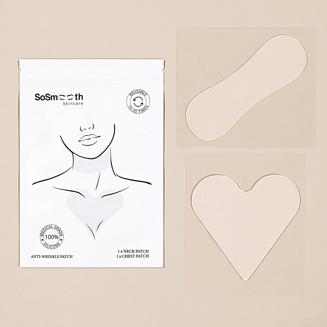 Silicone Wrinkle Patches For The Neck And Chest – SoSmooth Skincare
